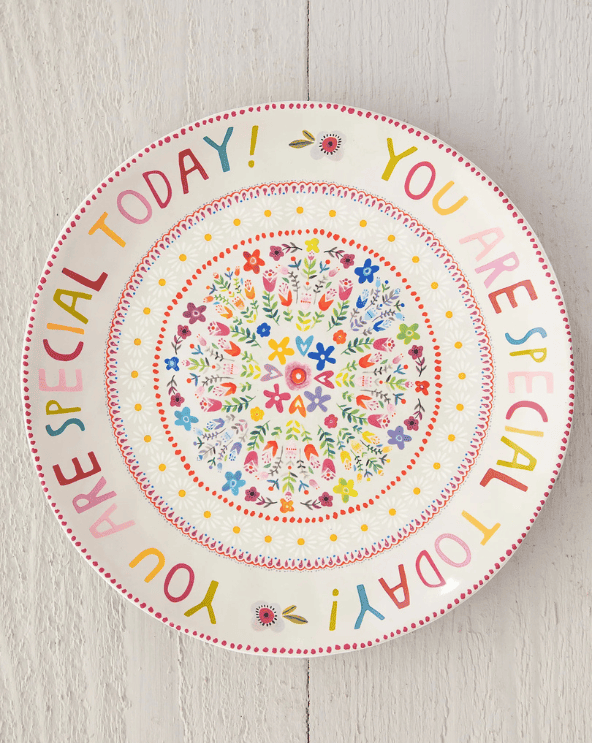 Special Celebration Plate