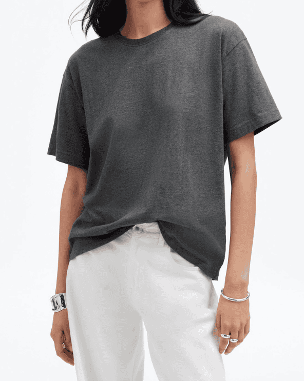 Cotton Relaxed Oversized Tee
