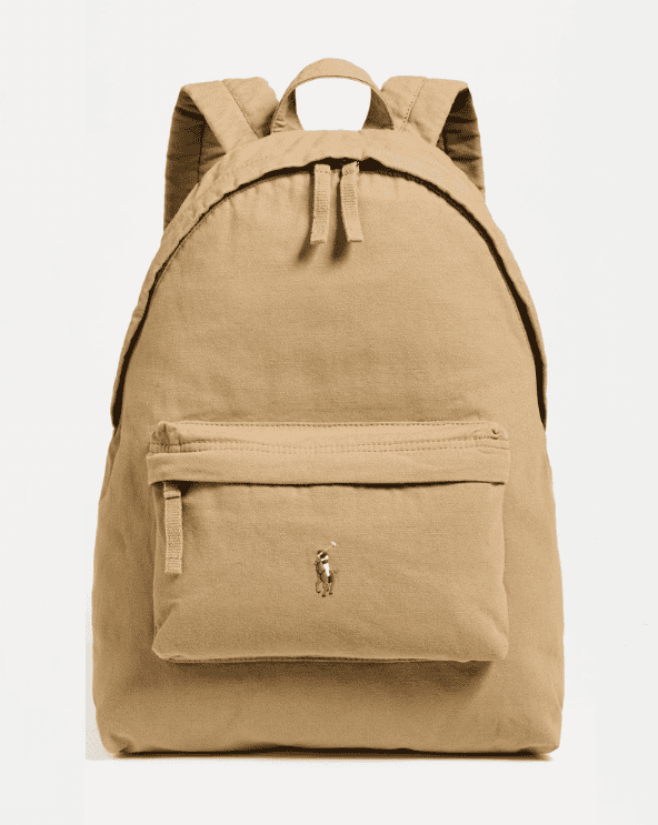 Polo Canvas Zipper Backpack