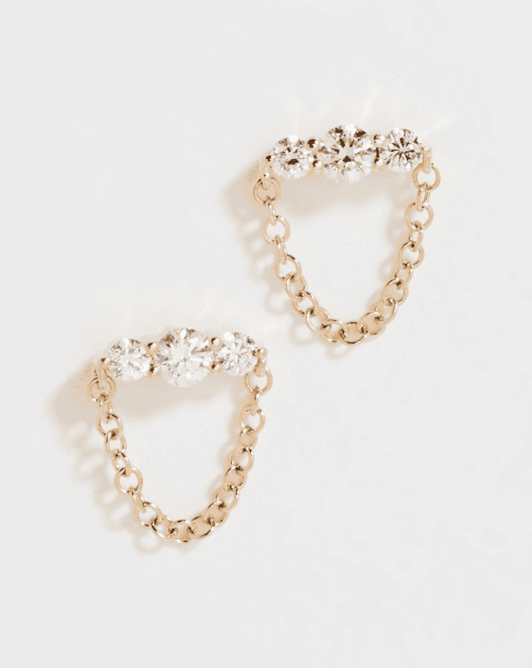 Chain Stud Earrings