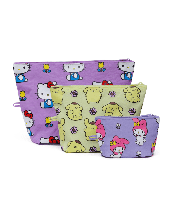 Hello Kitty BAGGU Go Pouch Set