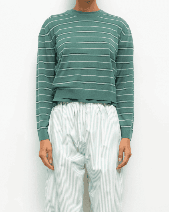 James Stripe Classic Crew