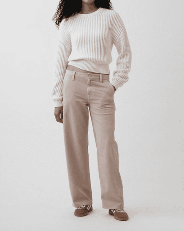 Low Rise ’90s Loose Khakis