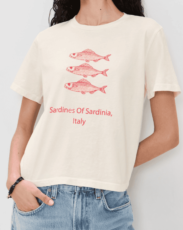 Sardines of Sardinia Everyday Tee