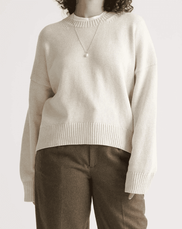 Boyfriend Crew Sweater