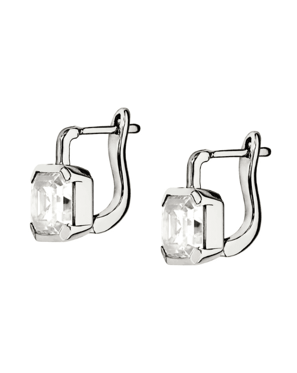 Ines Asscher-Cut Earrings