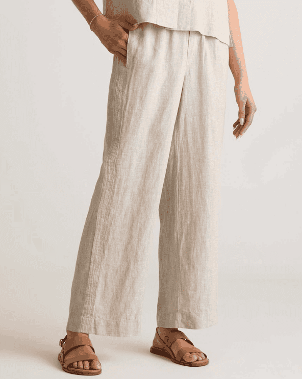 Linen Wide Leg Pants