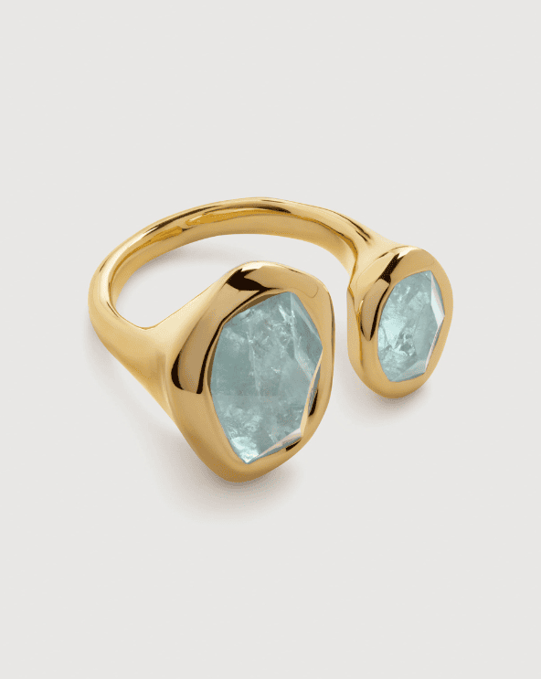 Odyssey Gemstone Open Ring