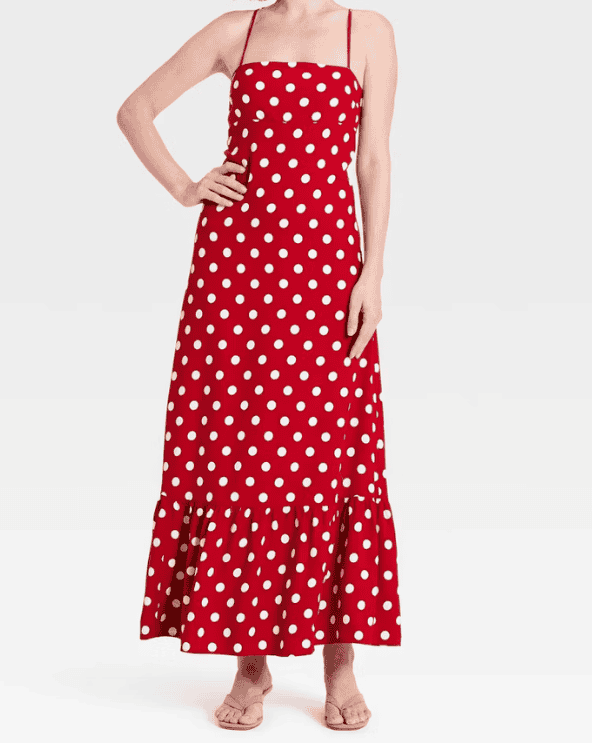 Open-Back Maxi Dress