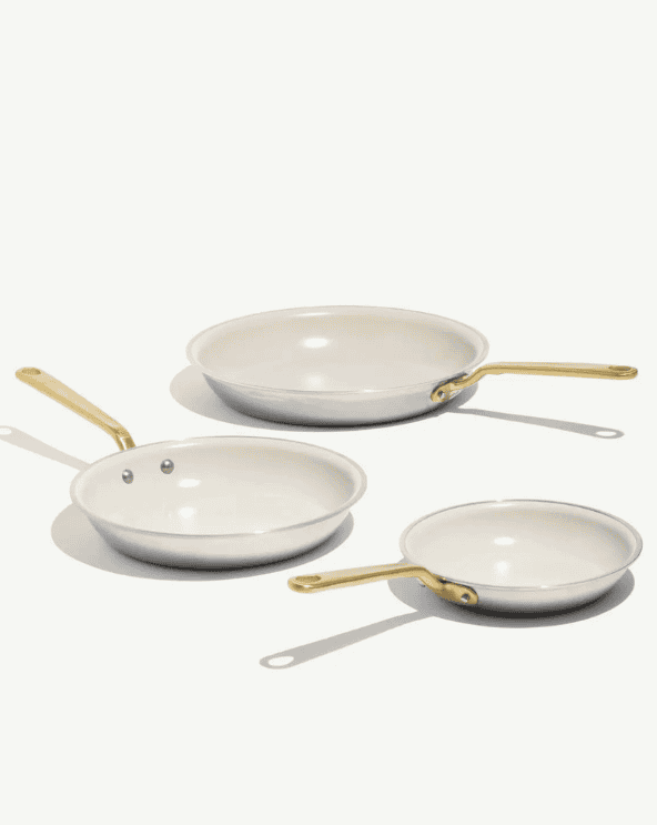 Ceramic Frying Pan Set