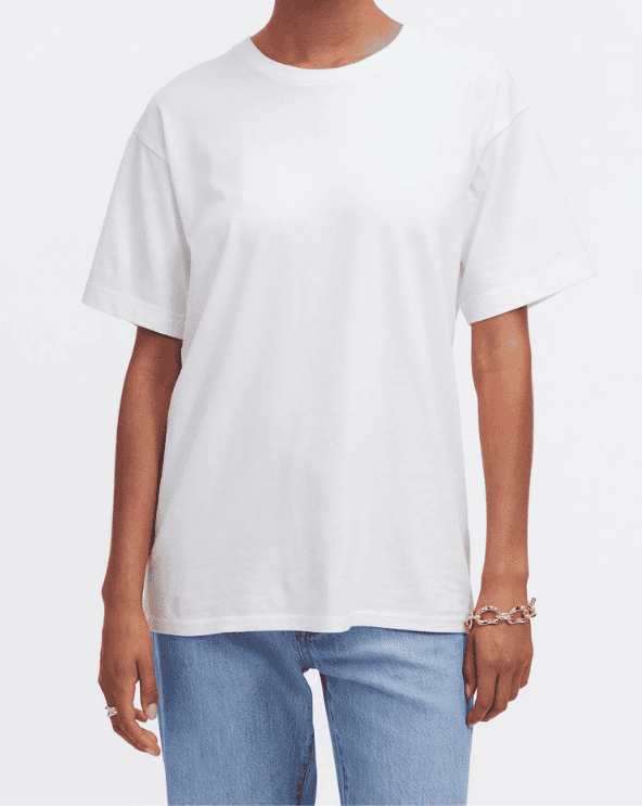 Cotton Relaxed Oversized Tee