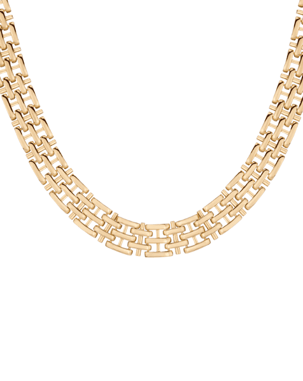 Panther Chain Link Necklace