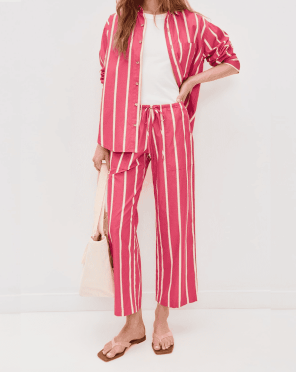 Pop Stripe Matching Set