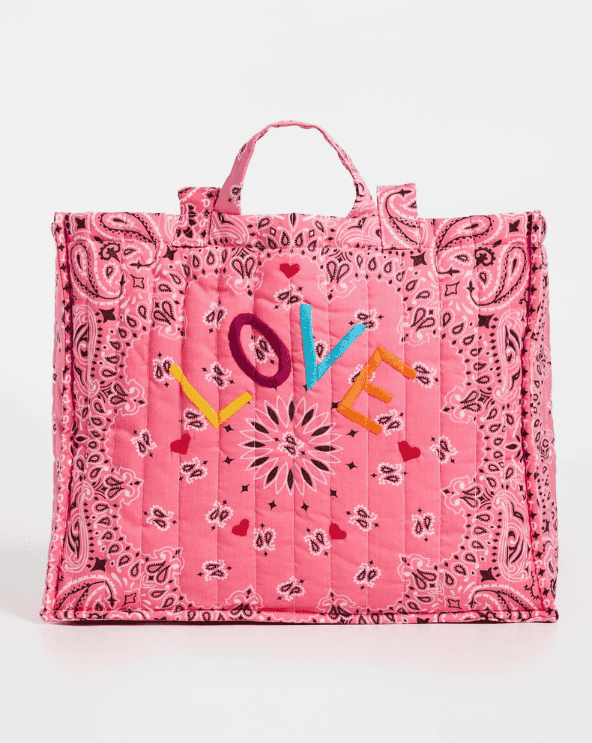 Quilted Maxi Cabas Tote Bag