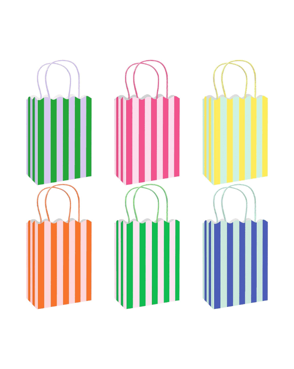 Cabana Stripe Gift Bags