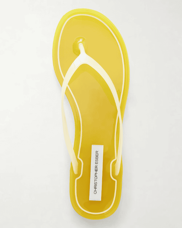 Yellow Flip Flops