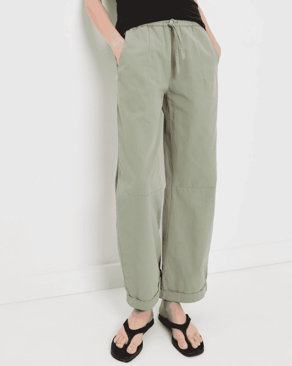 Mara Sateen Drawstring Pants