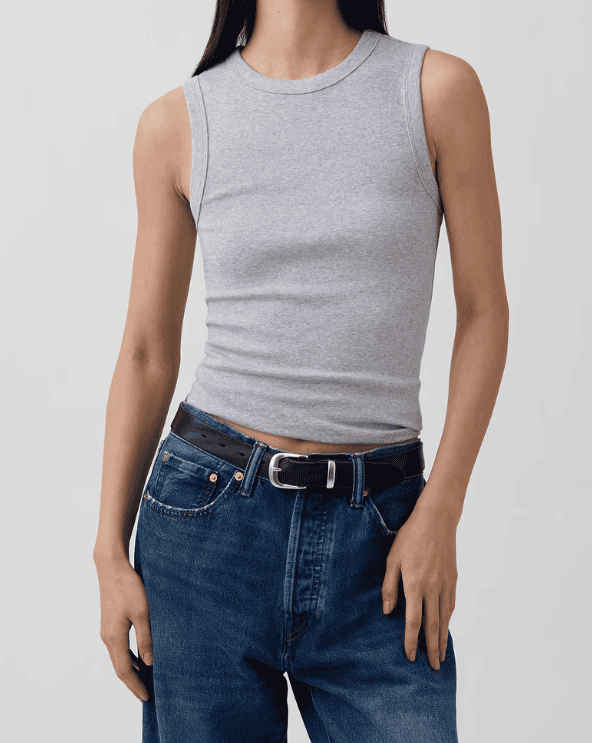 Modern Crewneck Tank Top