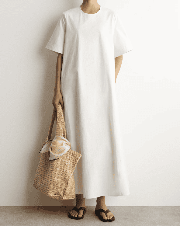 Niko Sleeveless Crew Maxi Dress