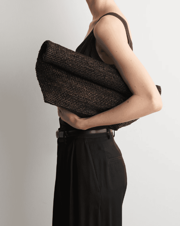 Oversized Folded Clutch Bag