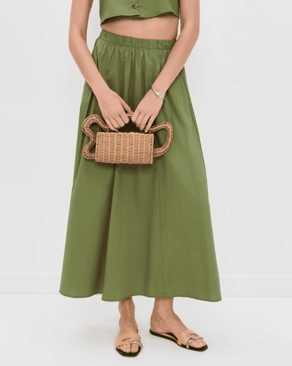 Poplin Martha Skirt