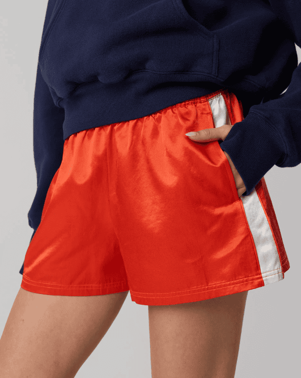 Satin Track Short
