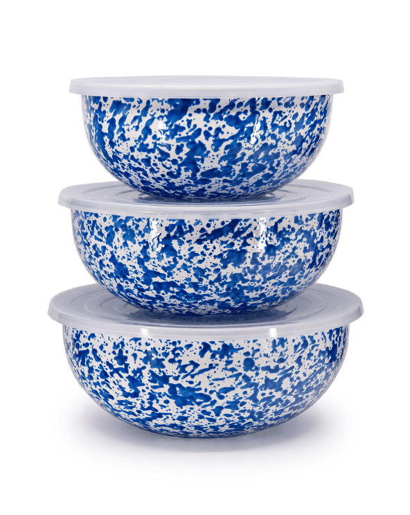 Splatter Covered Multi-Purpose Bowl Set