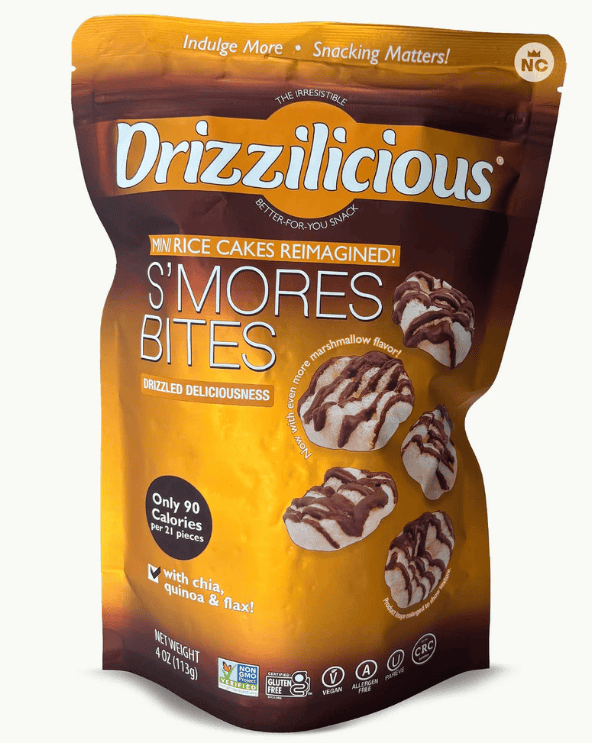 Drizzilicious Mini Rice Cakes
