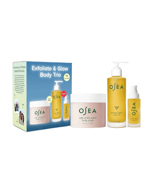 Exfoliate & Glow Body Trio