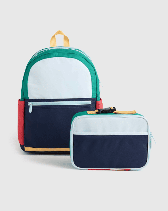 Recycled Double Pocket Backpack