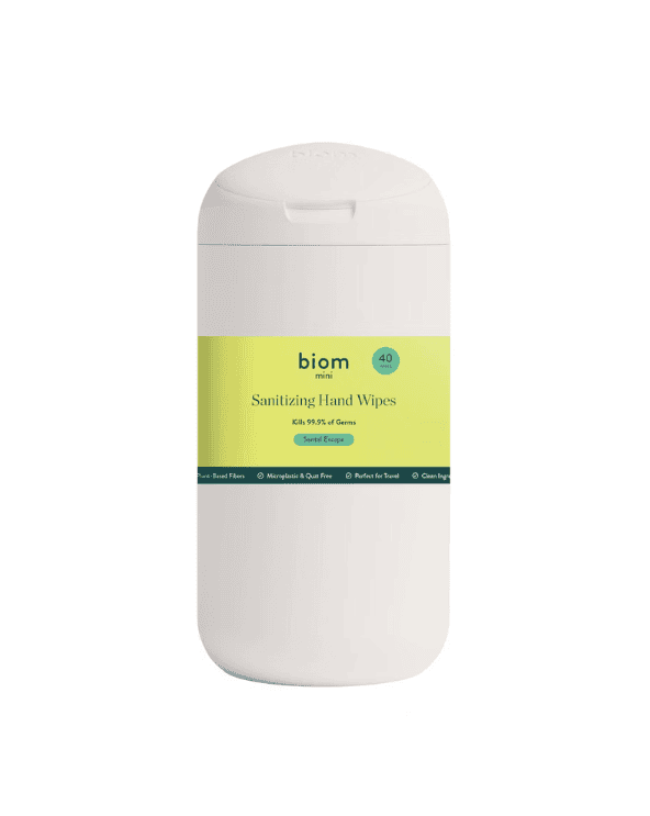 Biom Mini Dispenser Hand Sanitizing Wipes