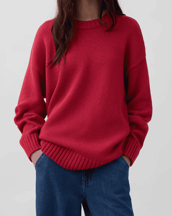 Cotton Oversized Sweater