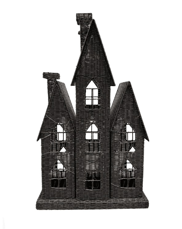 Giant Wicker Haunted House