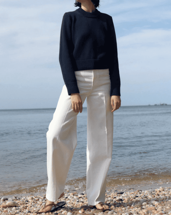 The Favorite Crew Navy Sweater