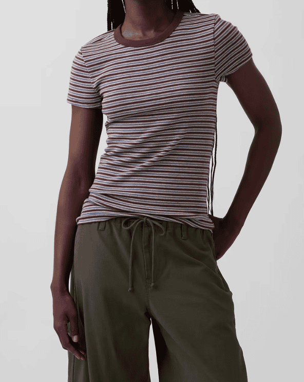 Striped Crew T-Shirt