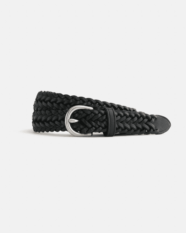 Woven Leather Belt