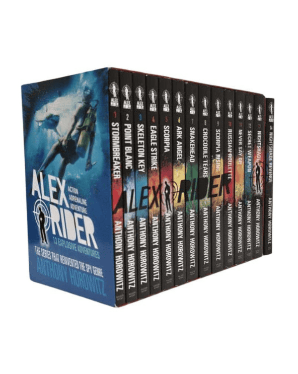 Alex Rider The Complete Missions Book Collection Set