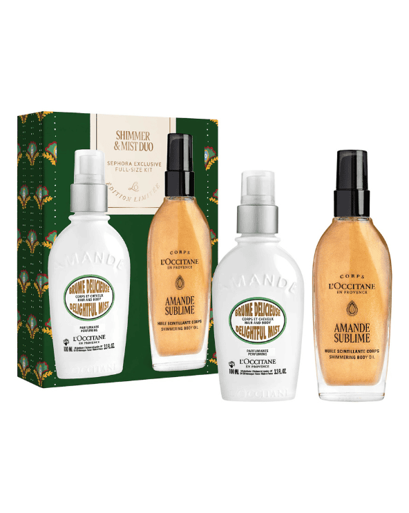 Almond Shimmer & Mist Body Gift Set Duo