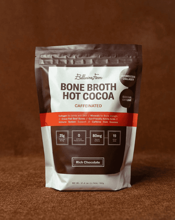 Caffeinated Bone Broth Hot Cocoa