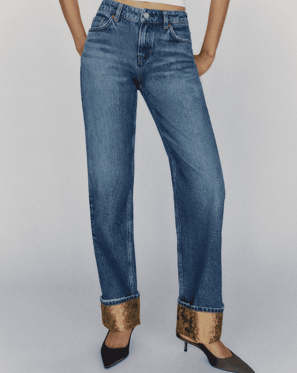 Charlee Low Rise Straight Leg Jeans