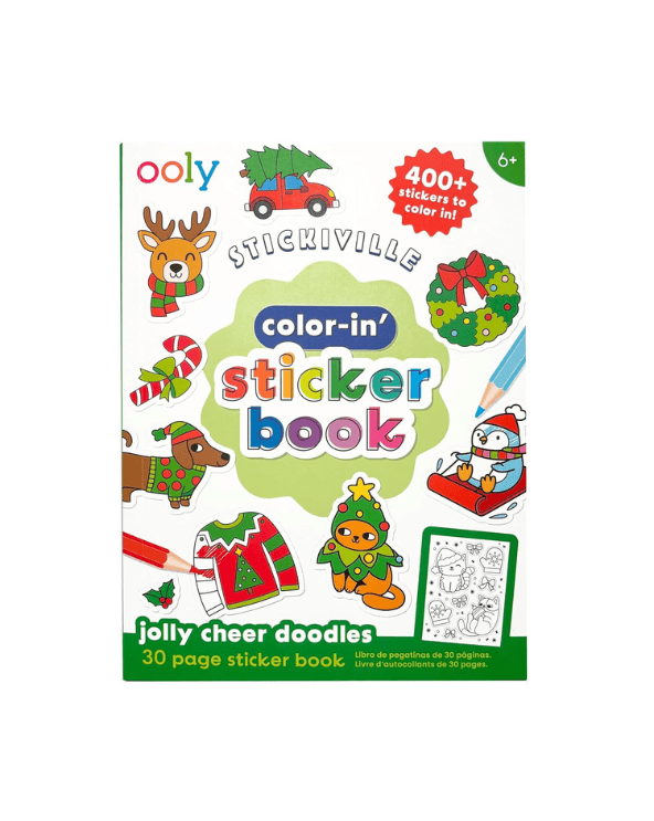 Coloring Sticker Book