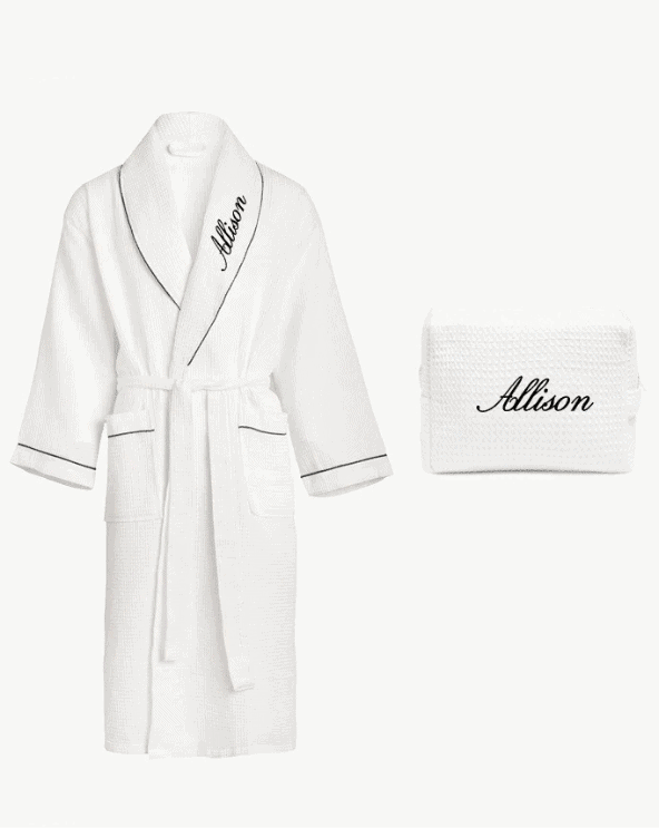 Custom Robe and Pouch