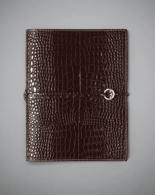Embossed Leather Notebook