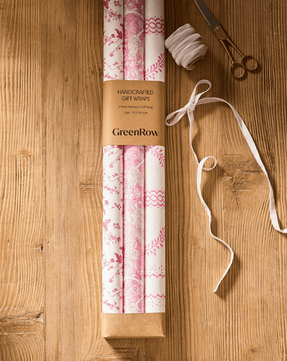 Handmade Recycled Wrapping Paper