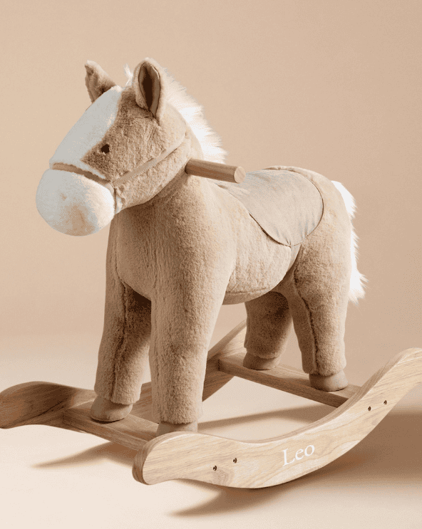 Horse Plush Nursery Rocker