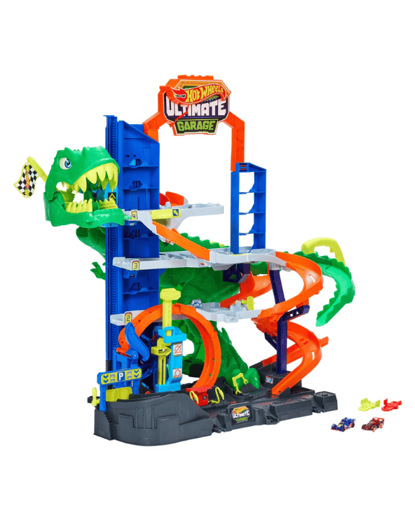 Hot Wheels Ultimate T-Rex Garage