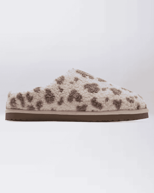 Leopard Plush Slippers
