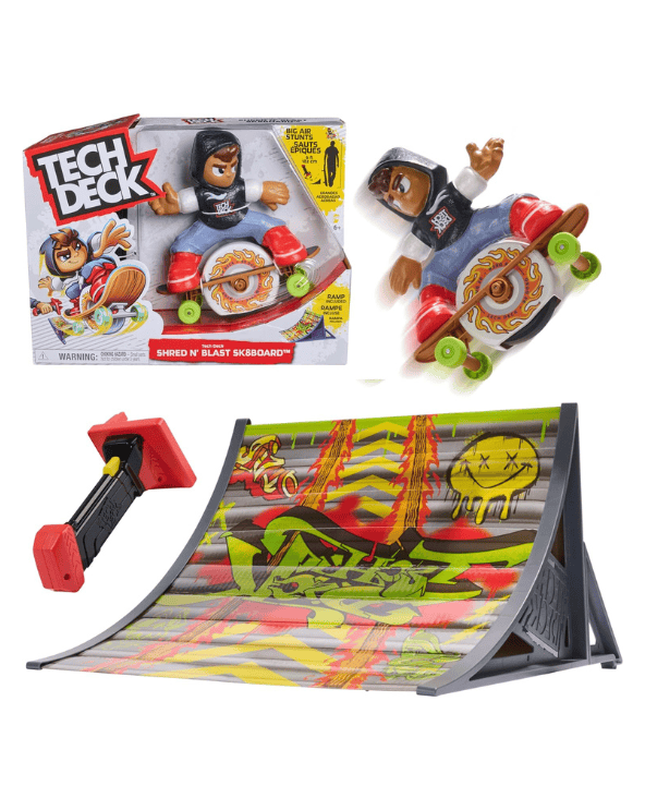 Motorized Finger Skateboard Toy