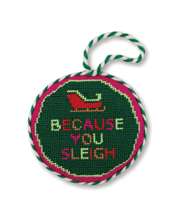 Needlepoint Ornament