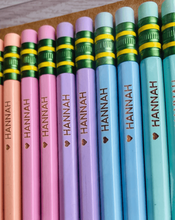Personalized Pastel Pencils